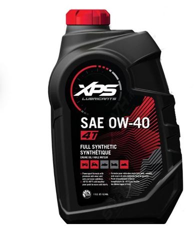 XPS täyssynteettinen 0W-40 4T moottoriöljy 0,946L XPS täyssynteettinen 0W-40 4T moottoriöljy 0,946L